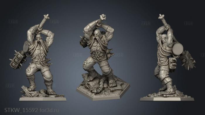 Nuclear Mutant Behemoth 3d stl модель для ЧПУ