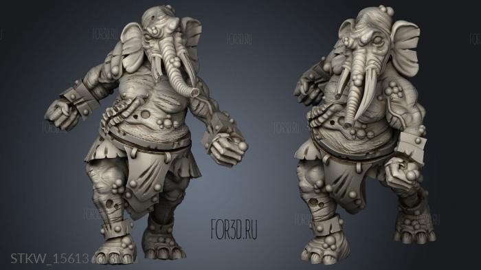 goblin stl model for CNC