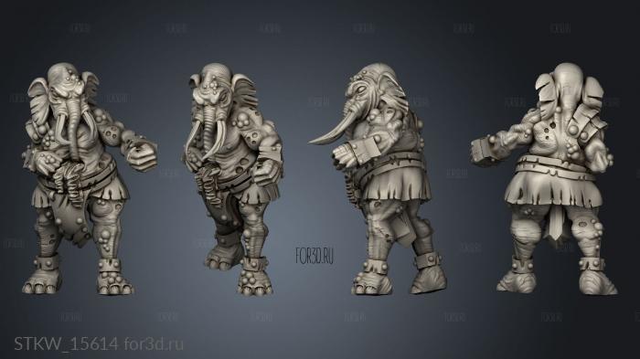 goblin stl model for CNC