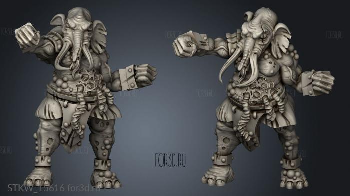 goblin stl model for CNC