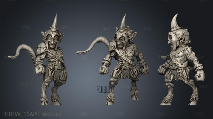 Goblin stl model for CNC