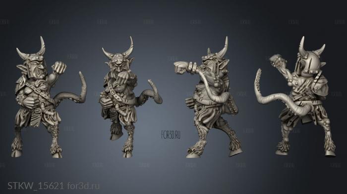Goblin stl model for CNC