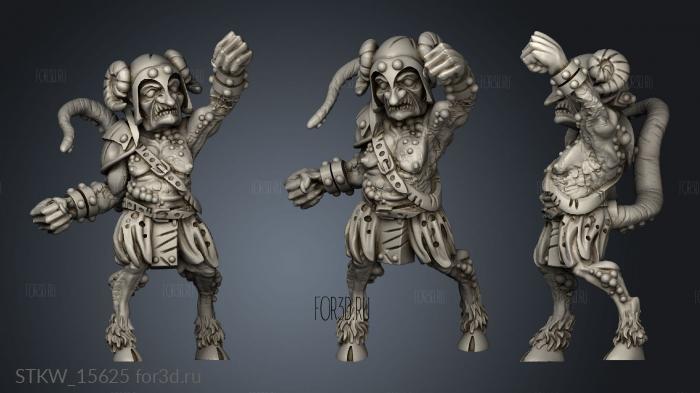 Goblin stl model for CNC