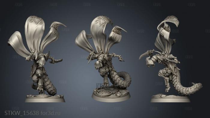 Nurkas the Poison Blade stl model for CNC