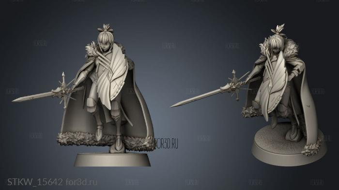 Nutshell Atelier Paladin stl model for CNC