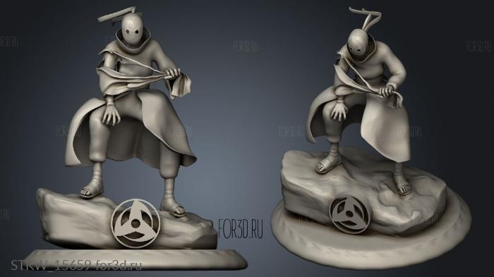 Obito naruto alexandre ribeiro stl model for CNC