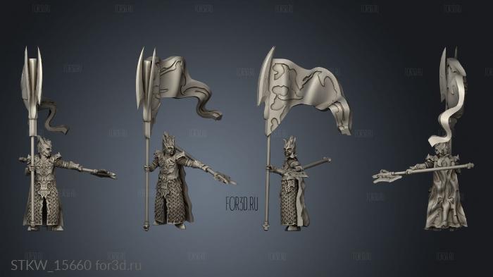 Obsidian Guard stl model for CNC