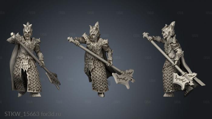 Obsidian Guard 3d stl модель для ЧПУ