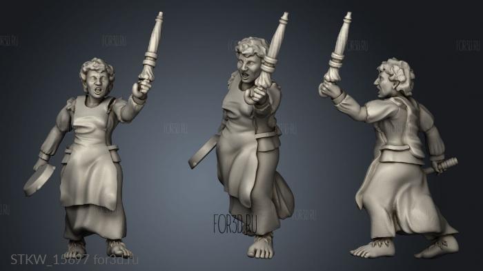 Official Halflings 3d stl модель для ЧПУ