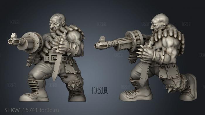 Ogre Jungle fighter 3d stl модель для ЧПУ