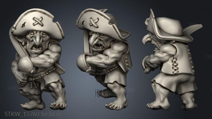 Ogres Deck Goblin 3d stl модель для ЧПУ