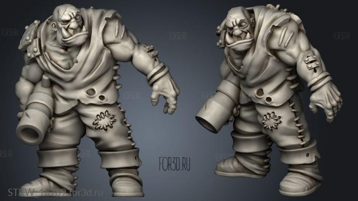 ogres with cannons ogre leadbelcher 3d stl модель для ЧПУ