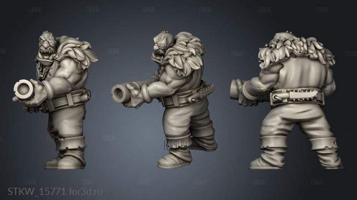 ogres with cannons ogre leadbelcher 3d stl модель для ЧПУ