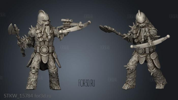 Old chieftain 3d stl модель для ЧПУ