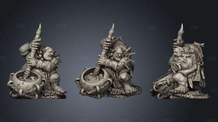 Ogre Cook 2 3d stl модель для ЧПУ