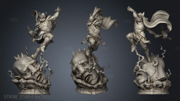 Old King Thor 3d stl модель для ЧПУ