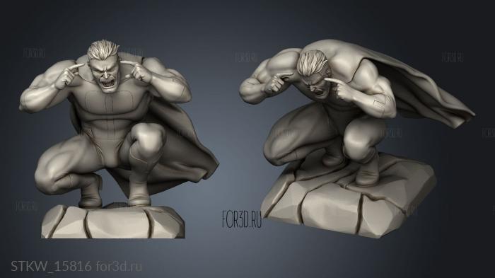 Omniman 3d stl модель для ЧПУ