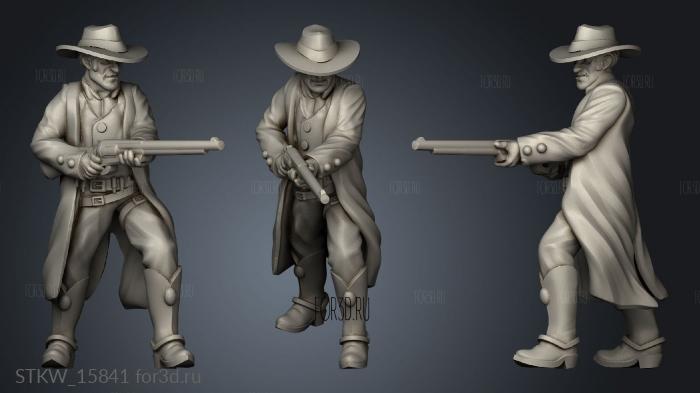 Cowboy stl model for CNC