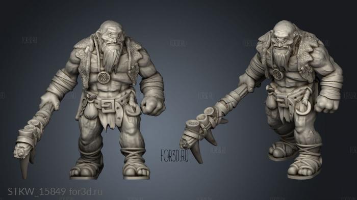 Cyclops stl model for CNC