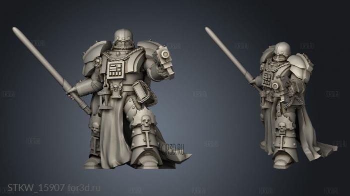 Lord Inquisitor Vader protector imperium 3d stl модель для ЧПУ