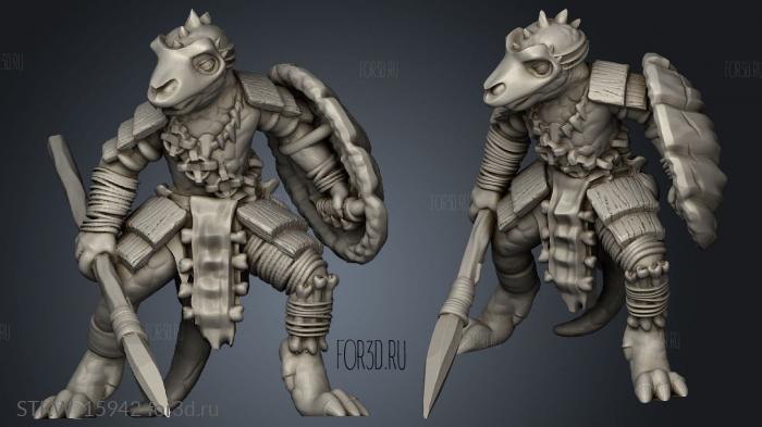 Kobold with Shield 3d stl модель для ЧПУ