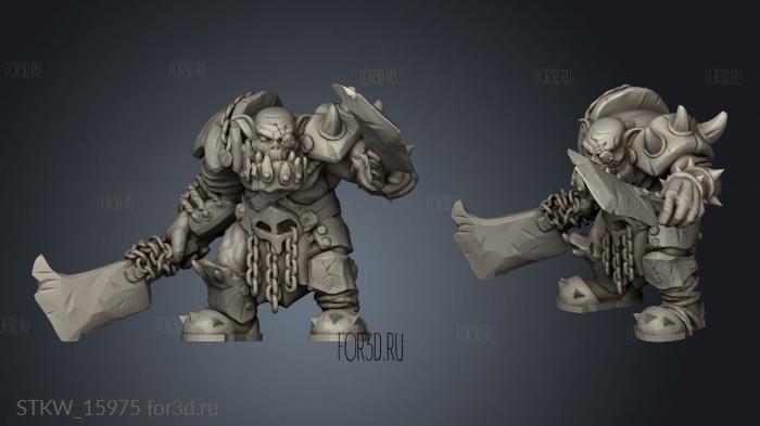 Orc Choppa 3d stl модель для ЧПУ