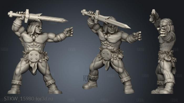 Conan stl model for CNC