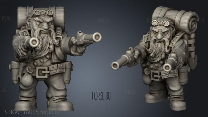 The Lost Dwarf Tinker 3d stl модель для ЧПУ