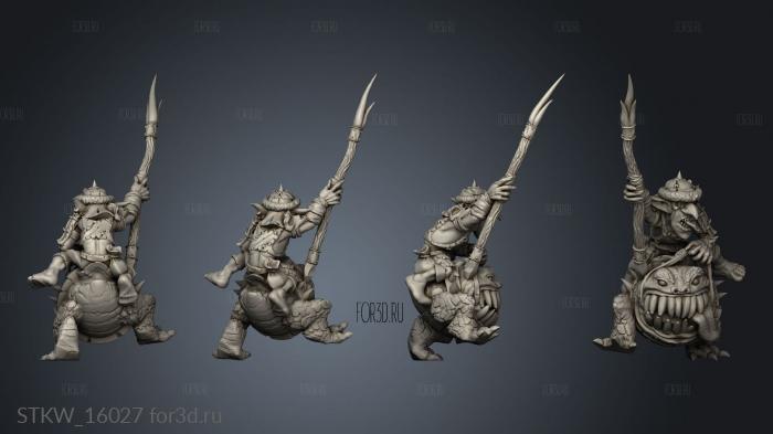 Toothy Monster Rider 3d stl модель для ЧПУ