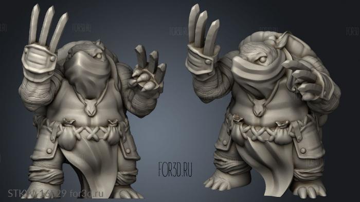 Turtle Claws 3d stl модель для ЧПУ