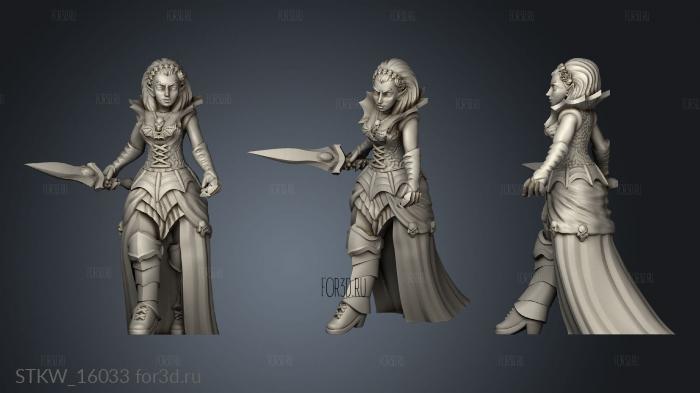 Vampire Lady 3d stl модель для ЧПУ