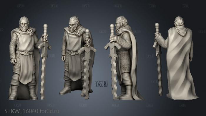 Warrior 3d stl модель для ЧПУ