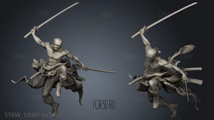 One ZORO 3d stl модель для ЧПУ