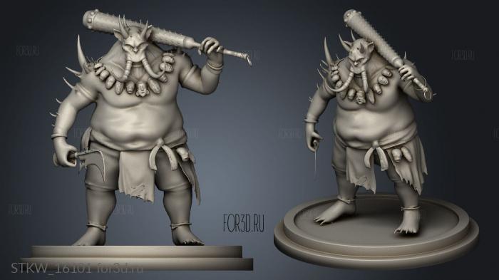 Oni Wa 3d stl модель для ЧПУ