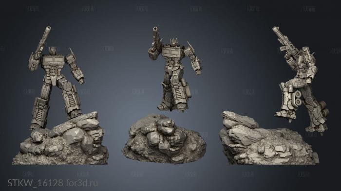 Optimus Prime Transformers 3d stl модель для ЧПУ