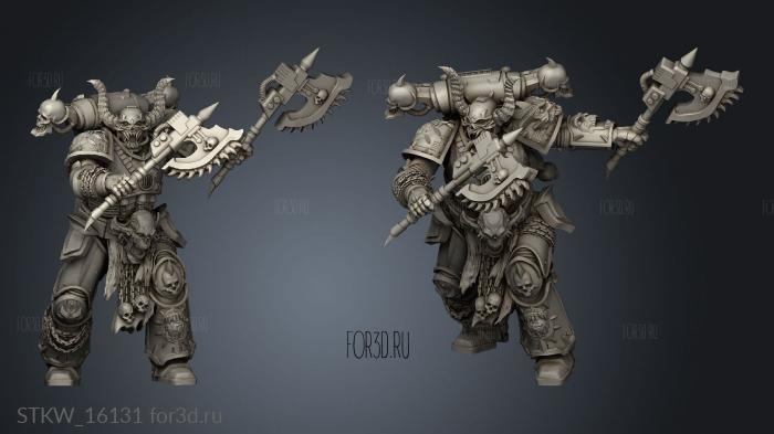 Optimus Princeps Diorama Axe Warrior Two 3d stl модель для ЧПУ