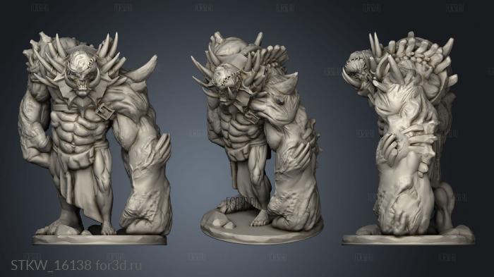 Orc Abomination 3d stl модель для ЧПУ