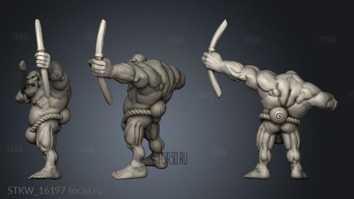 Archers stl model for CNC