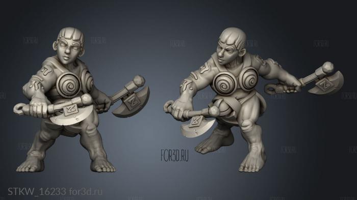 Savage Dwarves 3d stl модель для ЧПУ