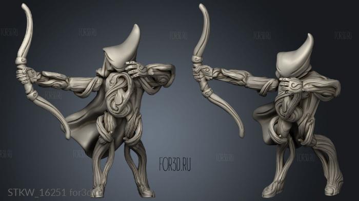 Tree Archers archerent 3d stl модель для ЧПУ