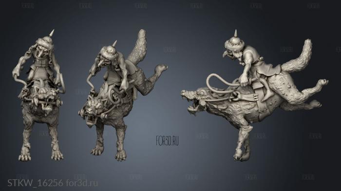 Goblin Raiders Goblin Raider 3d stl модель для ЧПУ