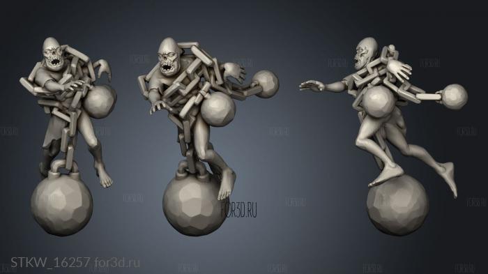 Ghosts ghost stl model for CNC