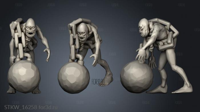 Ghosts ghost stl model for CNC