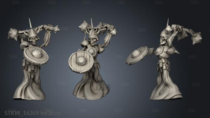 Grave Guards Tumular stl model for CNC