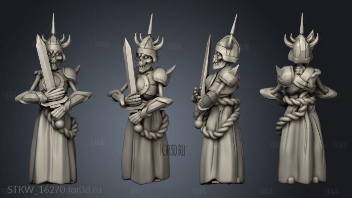 Grave Guards Tumular stl model for CNC