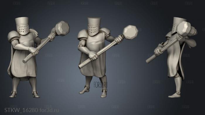 Heavy infantry 3d stl модель для ЧПУ