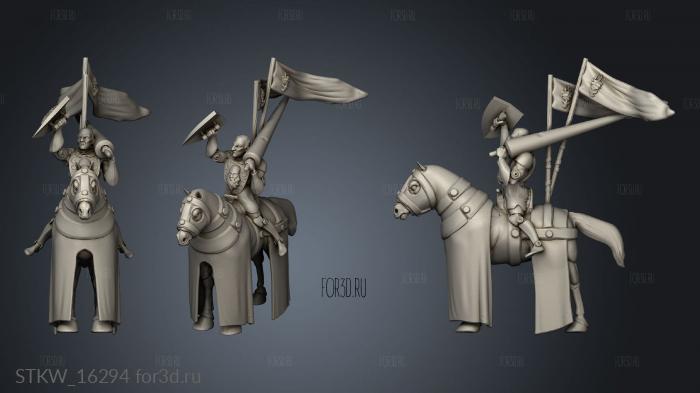 Knight 3d stl модель для ЧПУ