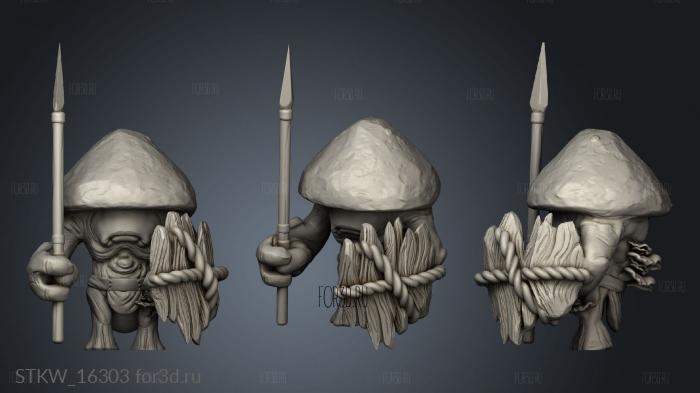 Mushroom 3d stl модель для ЧПУ