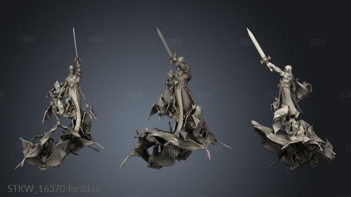 Vampires Lord Vampire stl model for CNC