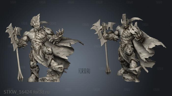 Orc Warlord 3d stl модель для ЧПУ